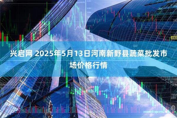 兴启网 2025年5月13日河南新野县蔬菜批发市场价格行情