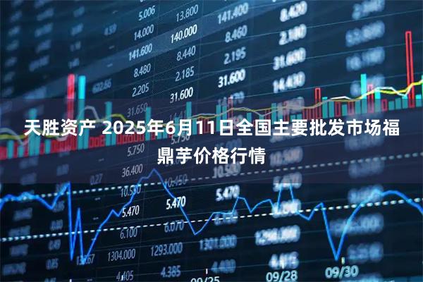 天胜资产 2025年6月11日全国主要批发市场福鼎芋价格行情